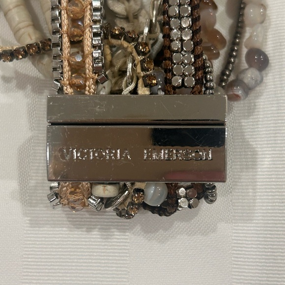2 Victoria Emerson Magnetic Multi Strand Bracelets - Picture 2 of 4